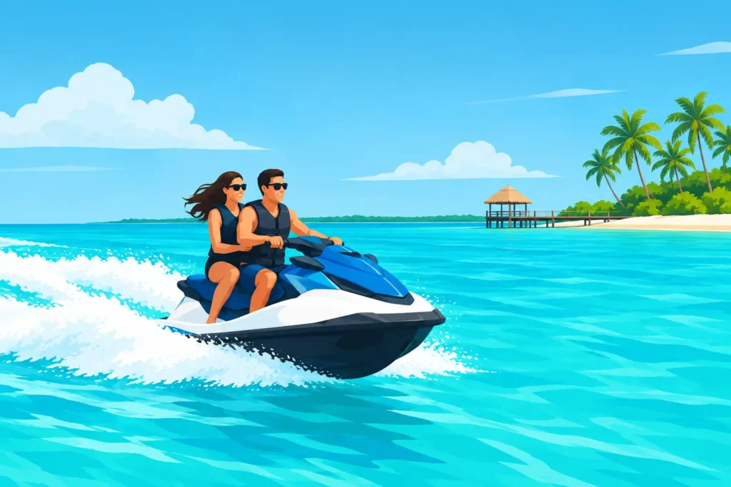 Rum Point Jet Ski Tour for a Better Cayman Day